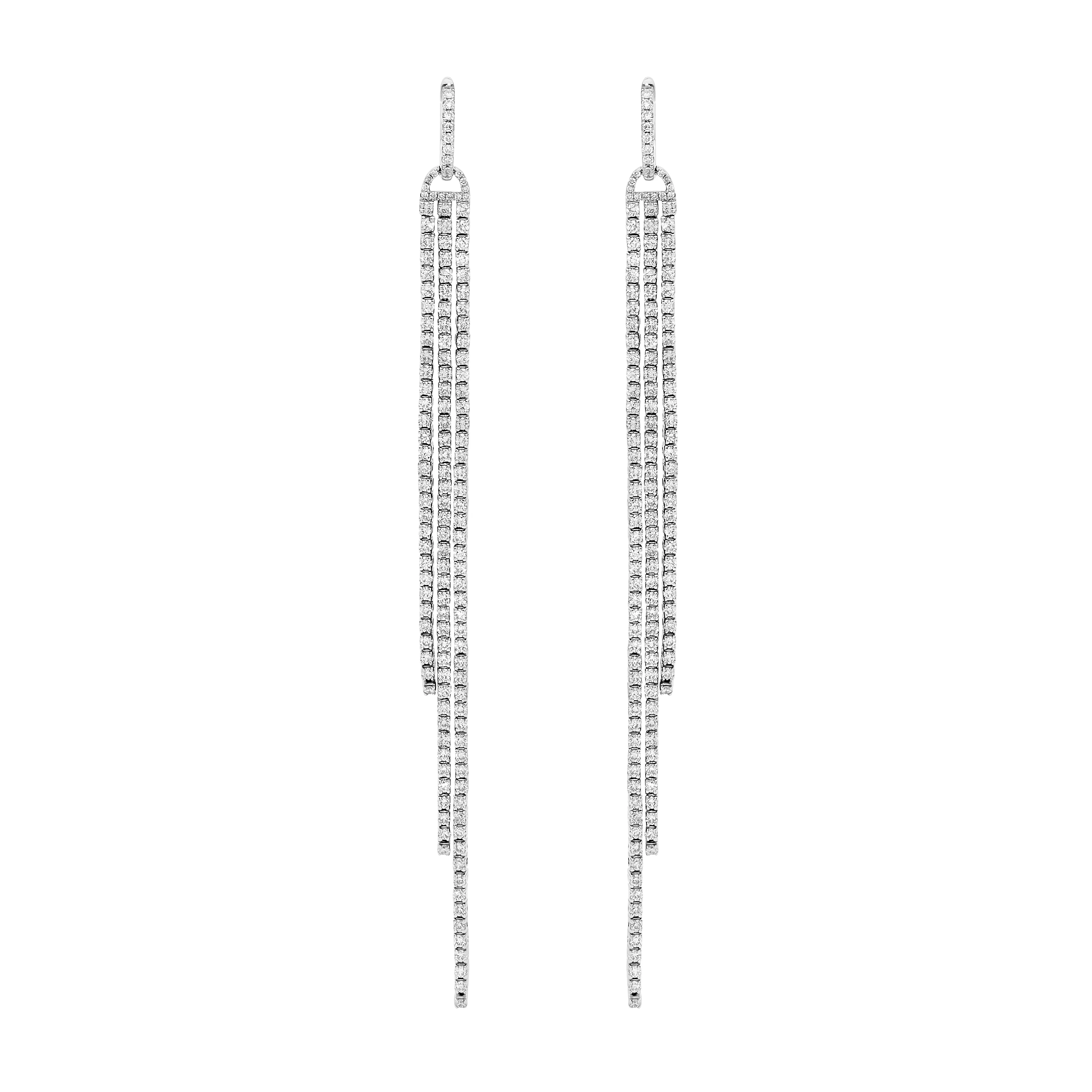 Brilliant Tassel Earrings