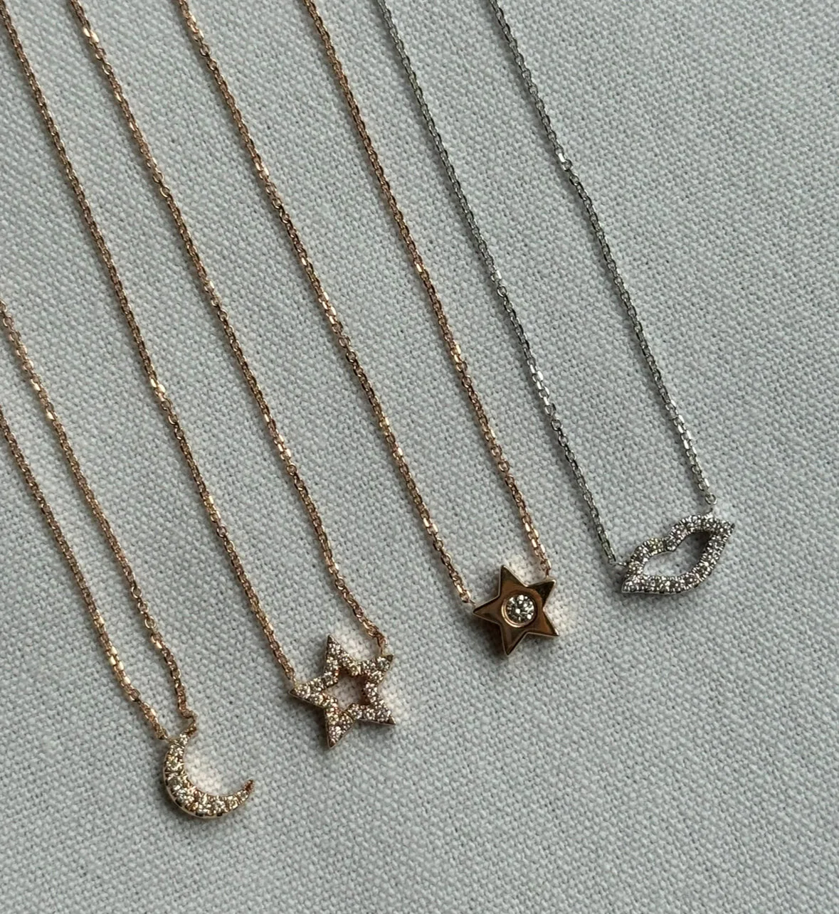 Diamond Star Necklace - Image 5