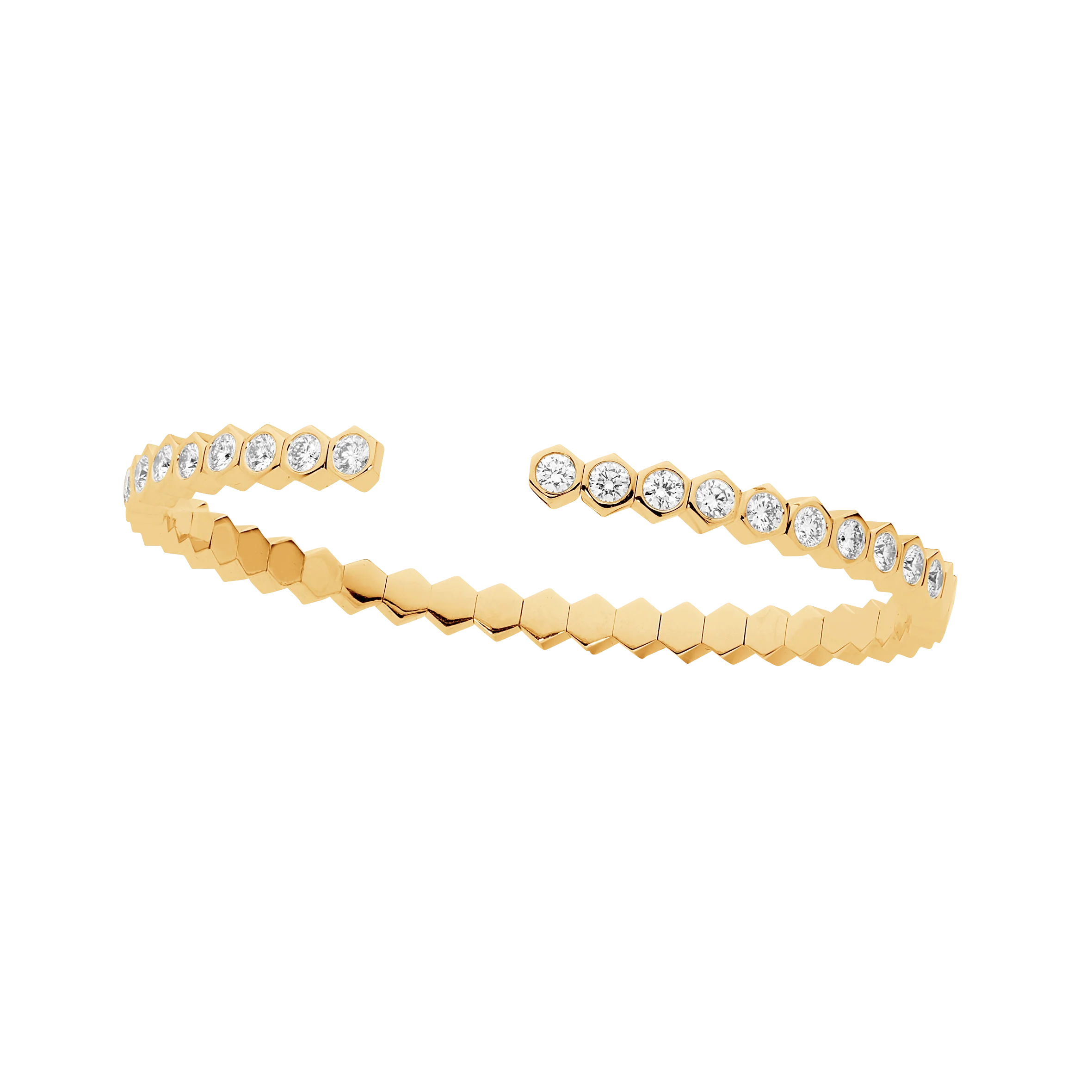 DOUBLE HONEYCOMB BANGLE