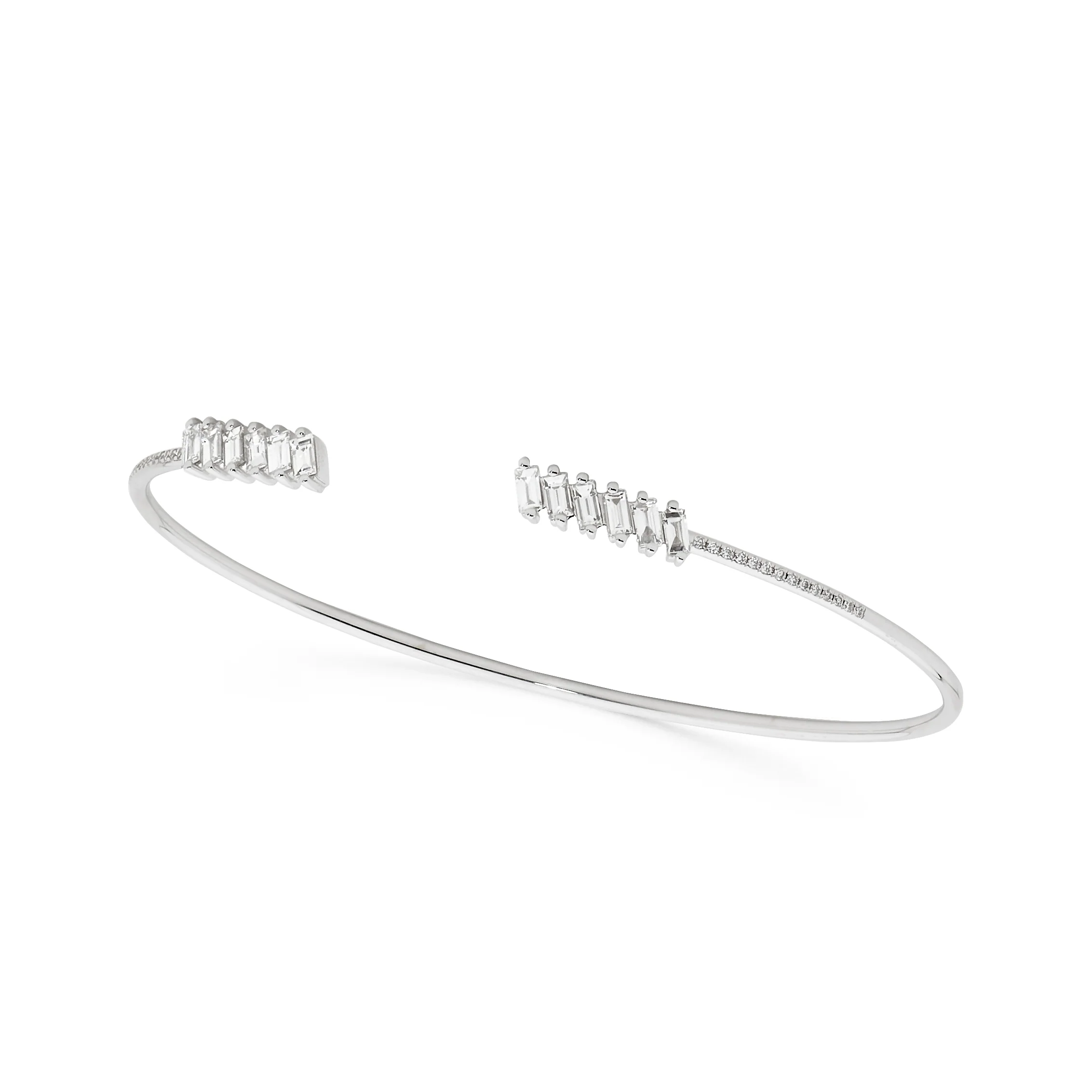 Fine Art Deco Diamond Cuff - Image 3