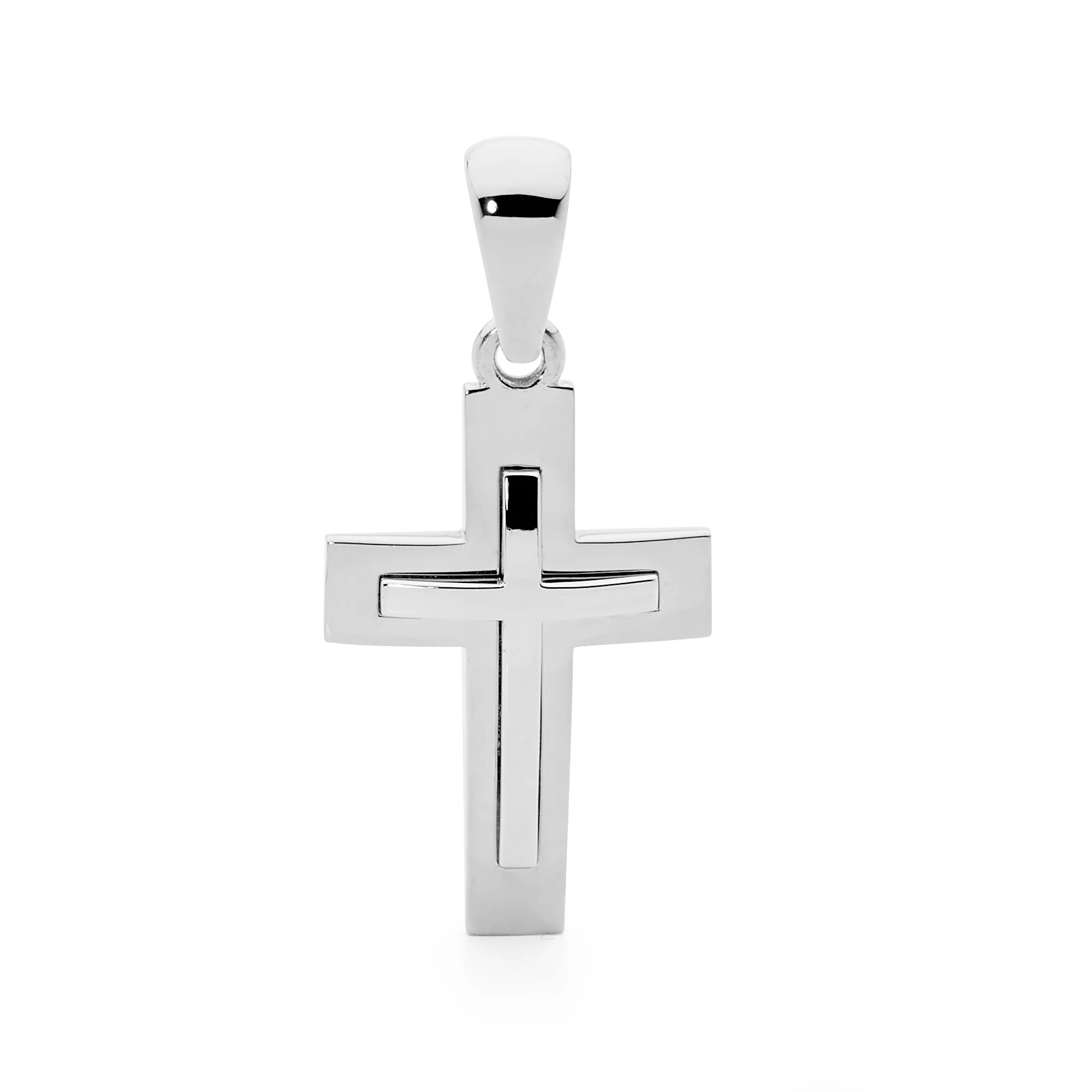 Fine Two-Tone Latin Cross - Image 3