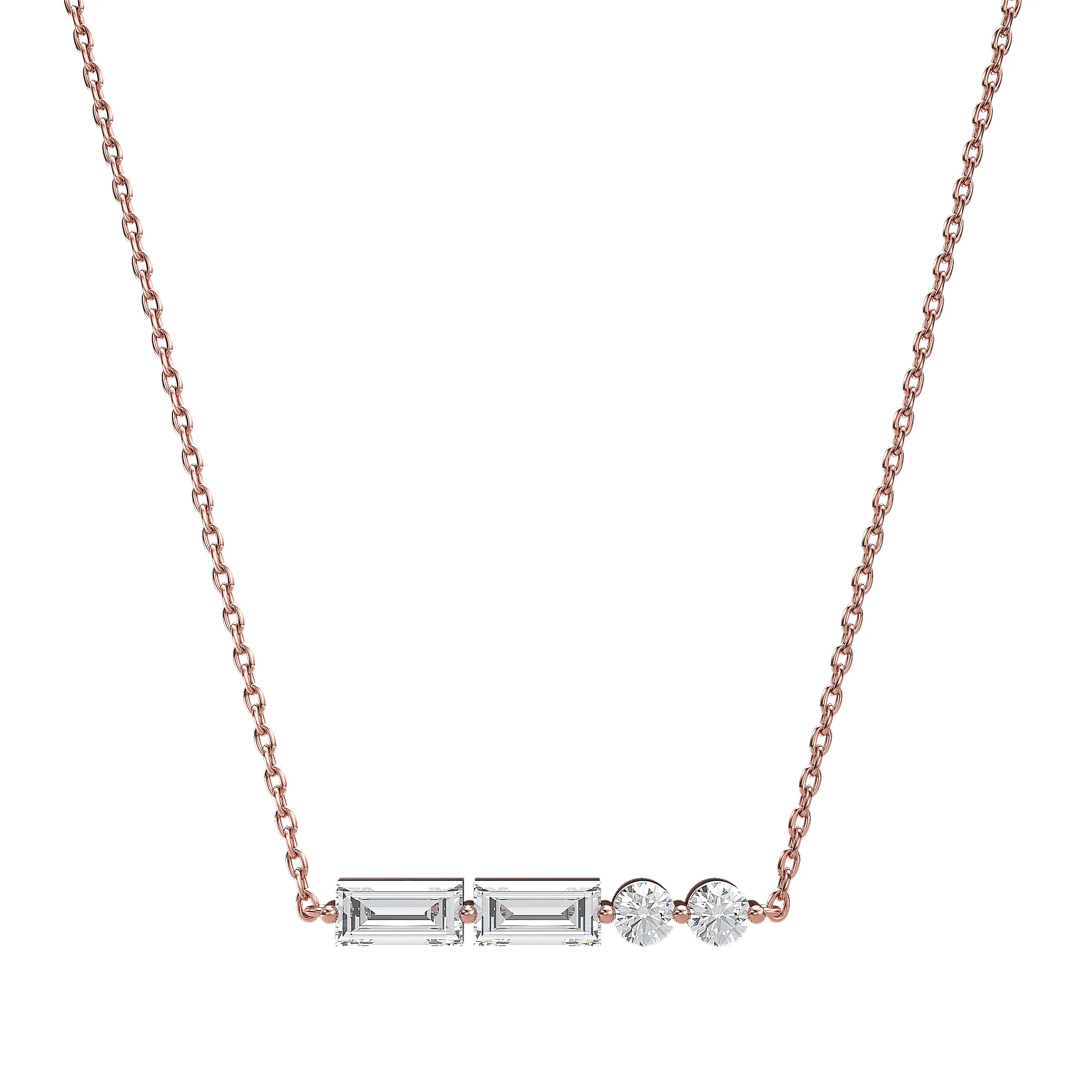 Morse Code Initial Necklace - Image 102