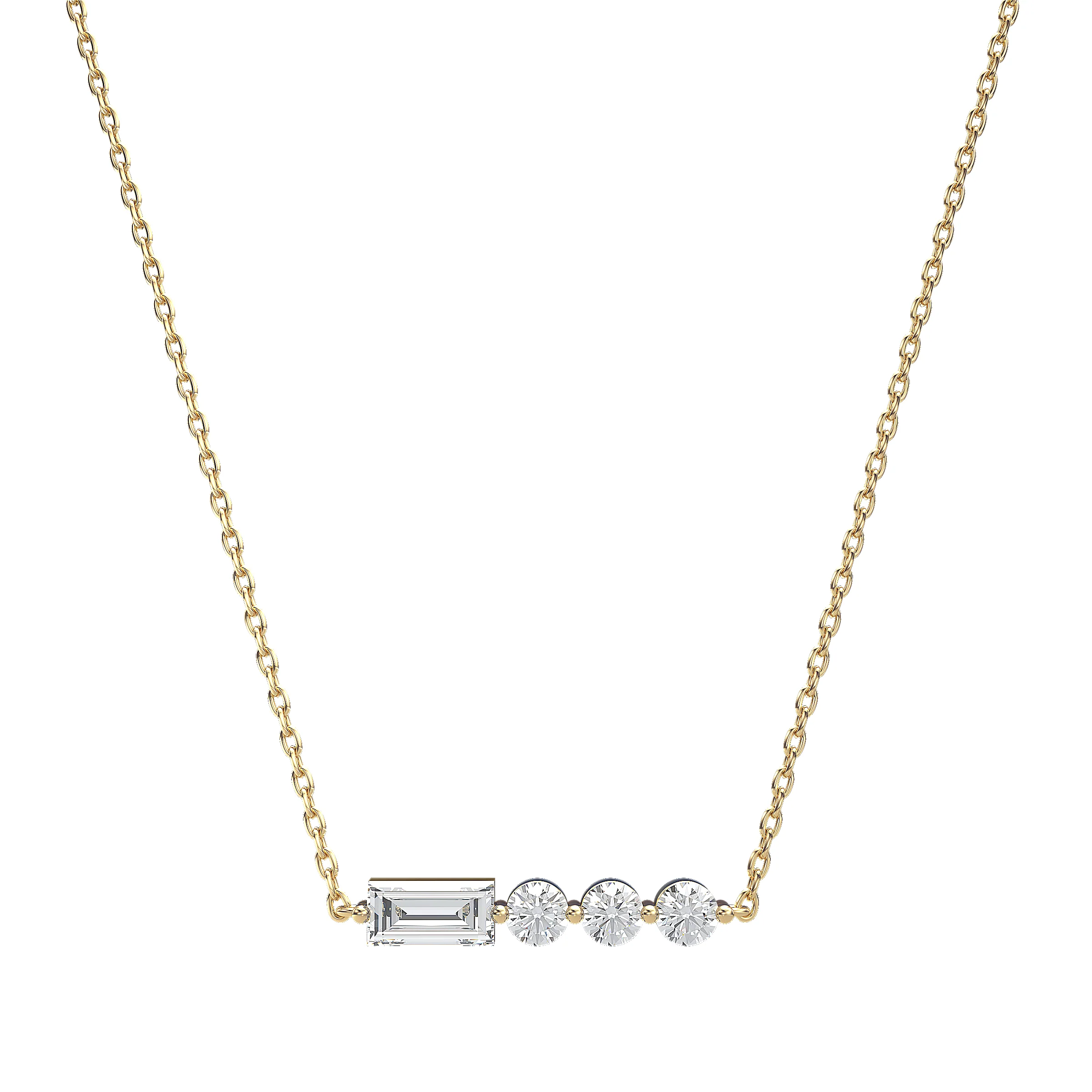 Morse Code Initial Necklace - Image 29