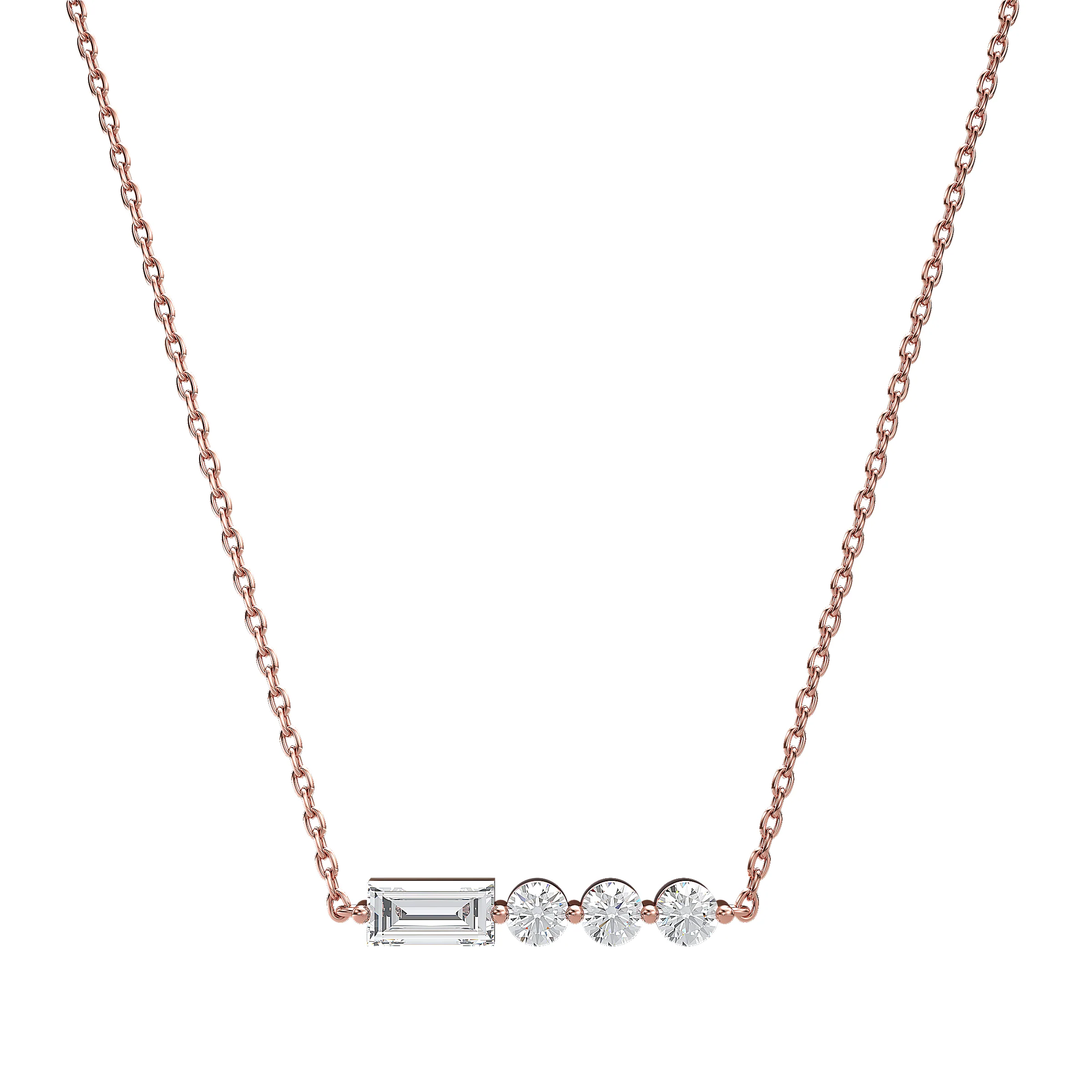 Morse Code Initial Necklace - Image 30