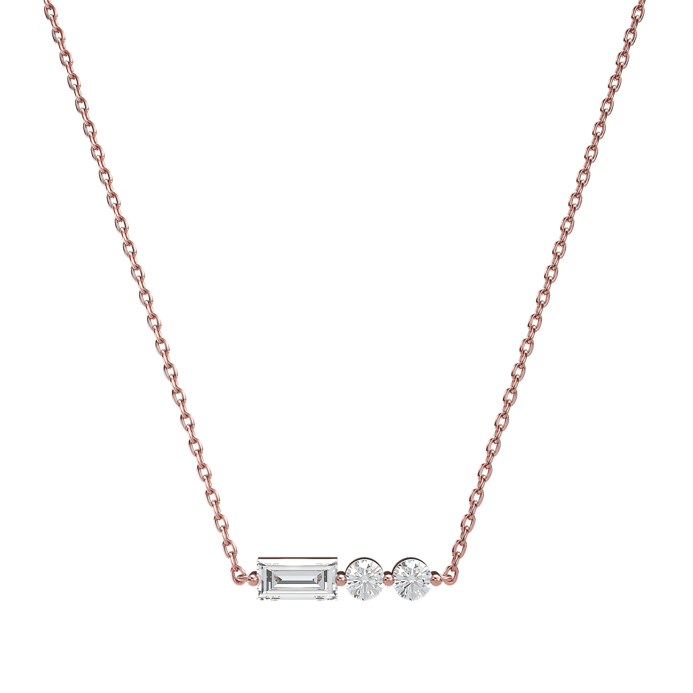 Morse Code Initial Necklace - Image 34