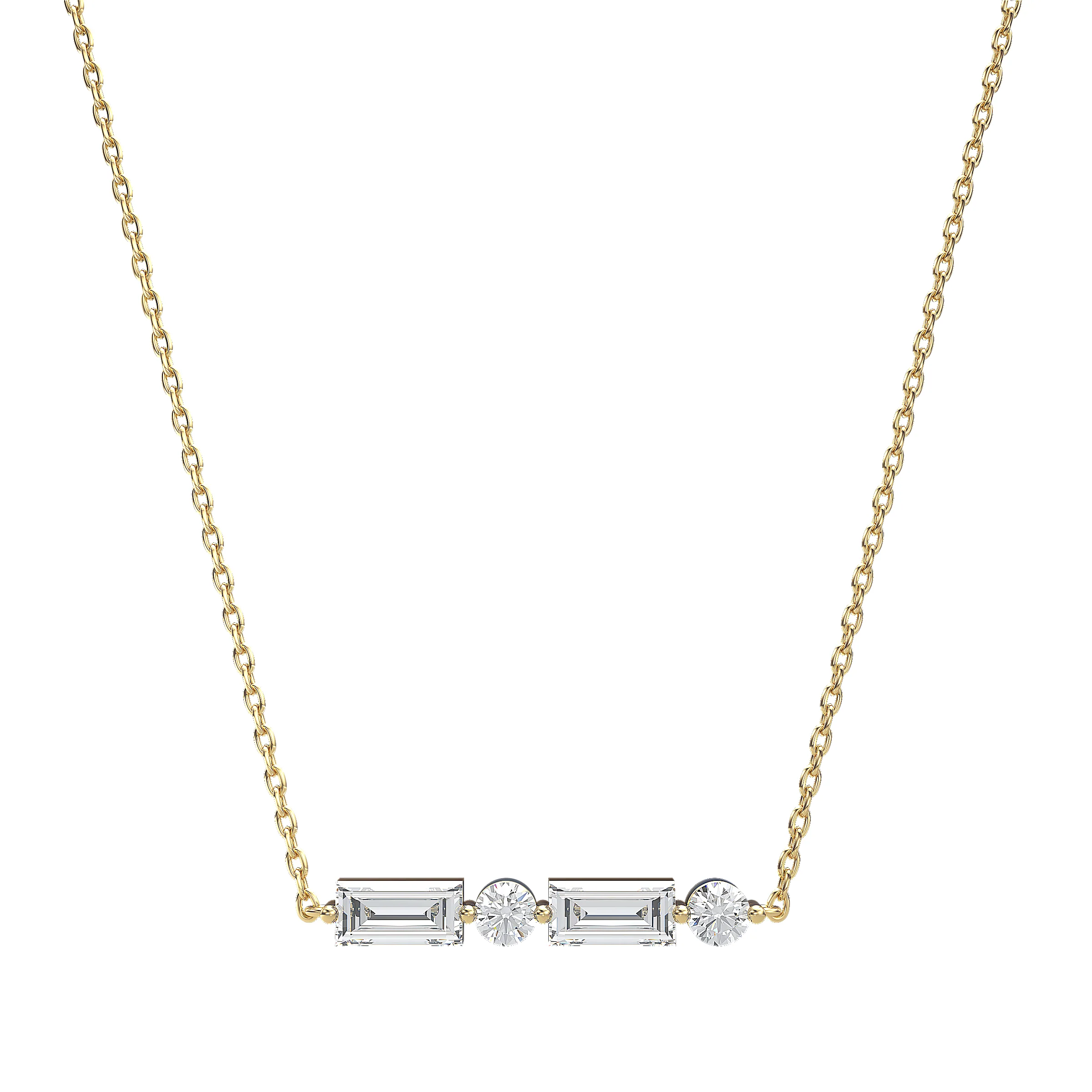 Morse Code Initial Necklace - Image 35
