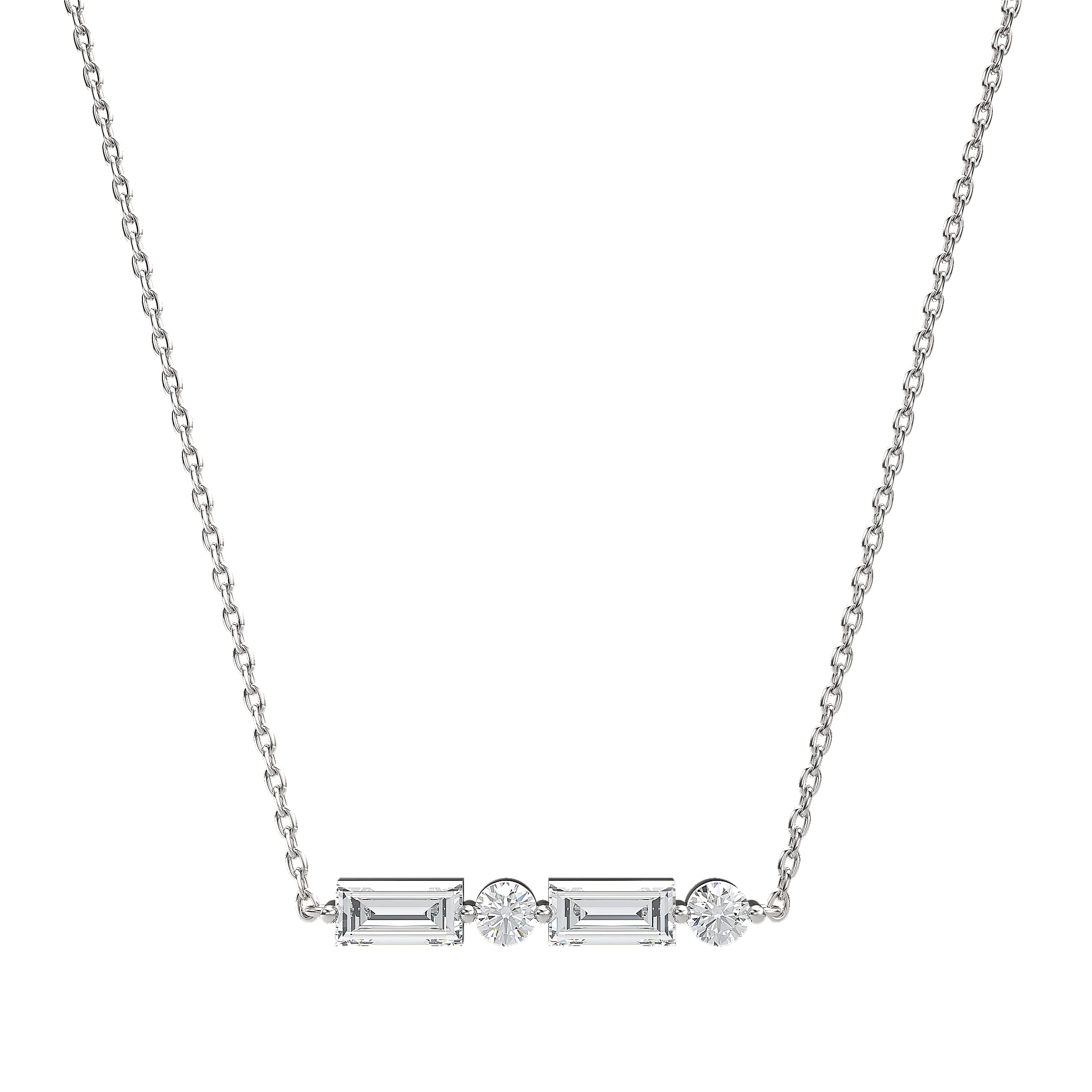 Morse Code Initial Necklace - Image 37
