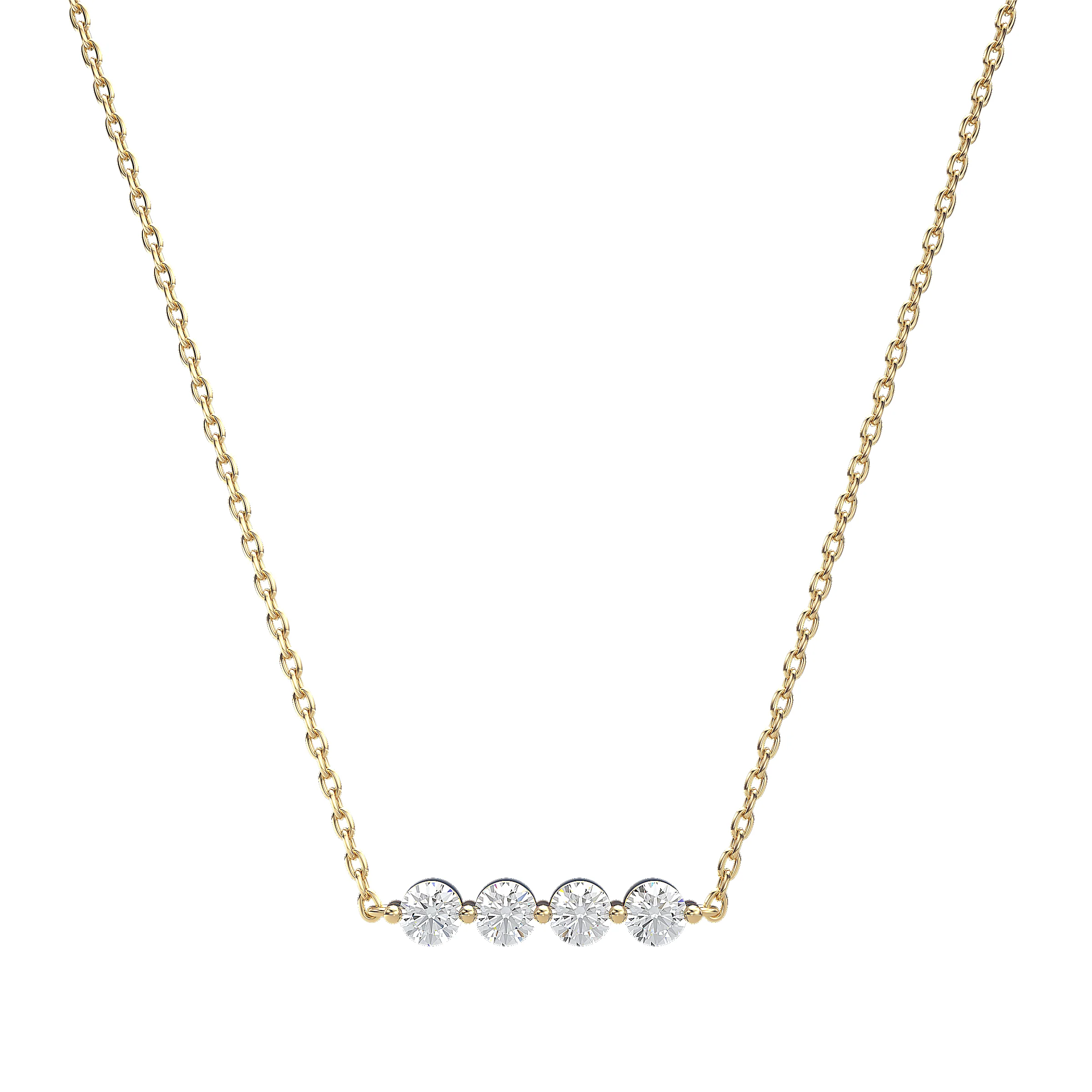 Morse Code Initial Necklace - Image 49