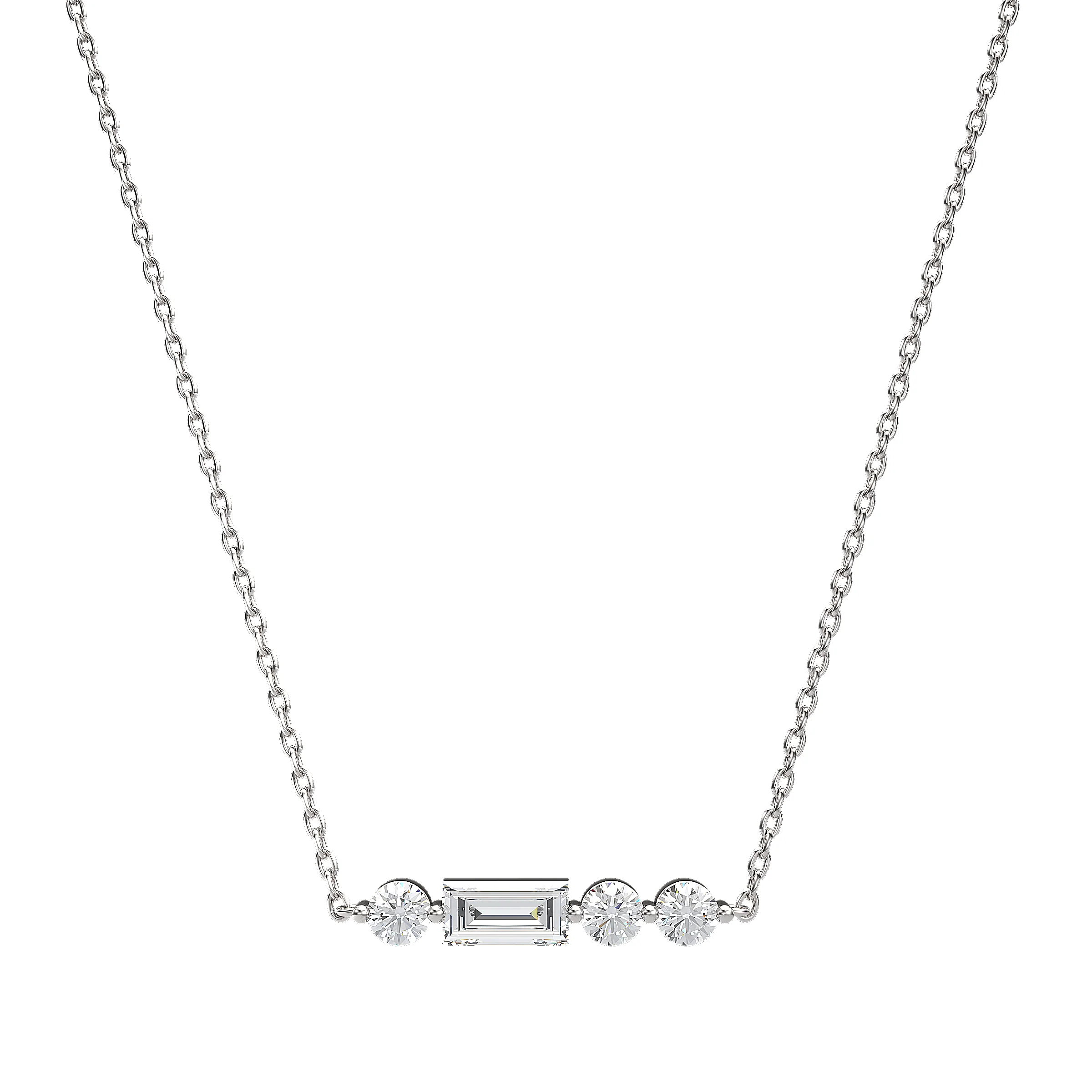 Morse Code Initial Necklace - Image 60