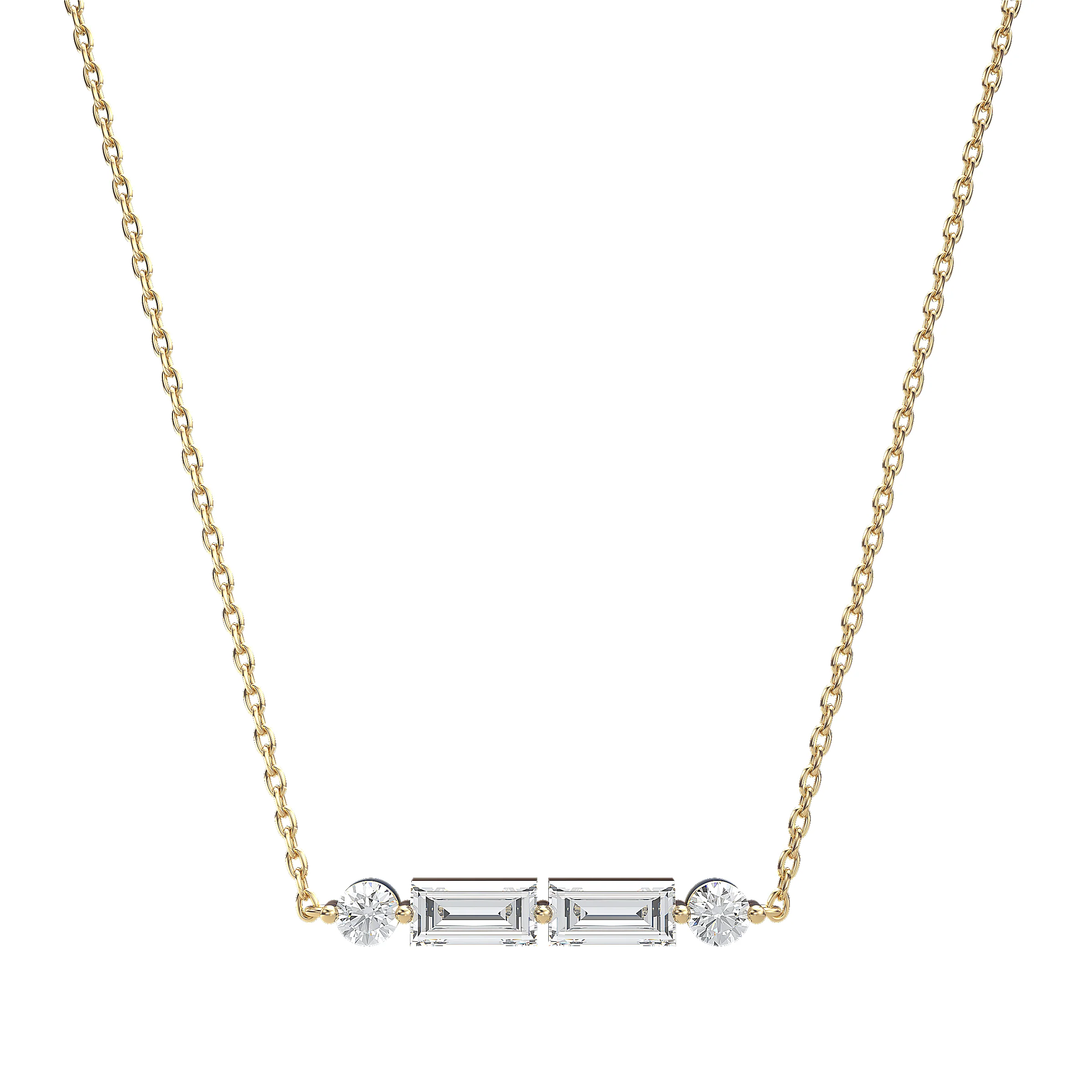 Morse Code Initial Necklace - Image 73