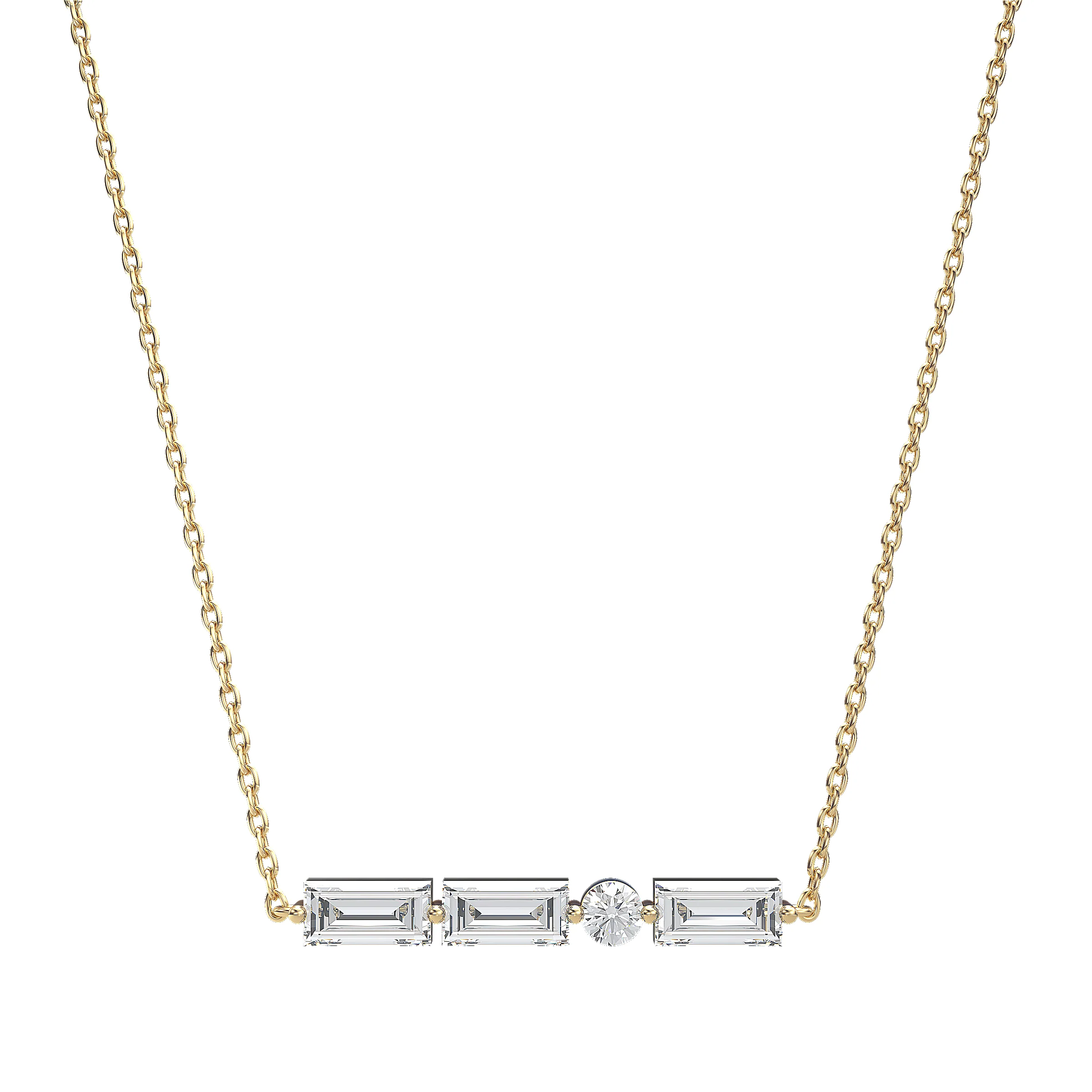 Morse Code Initial Necklace - Image 76