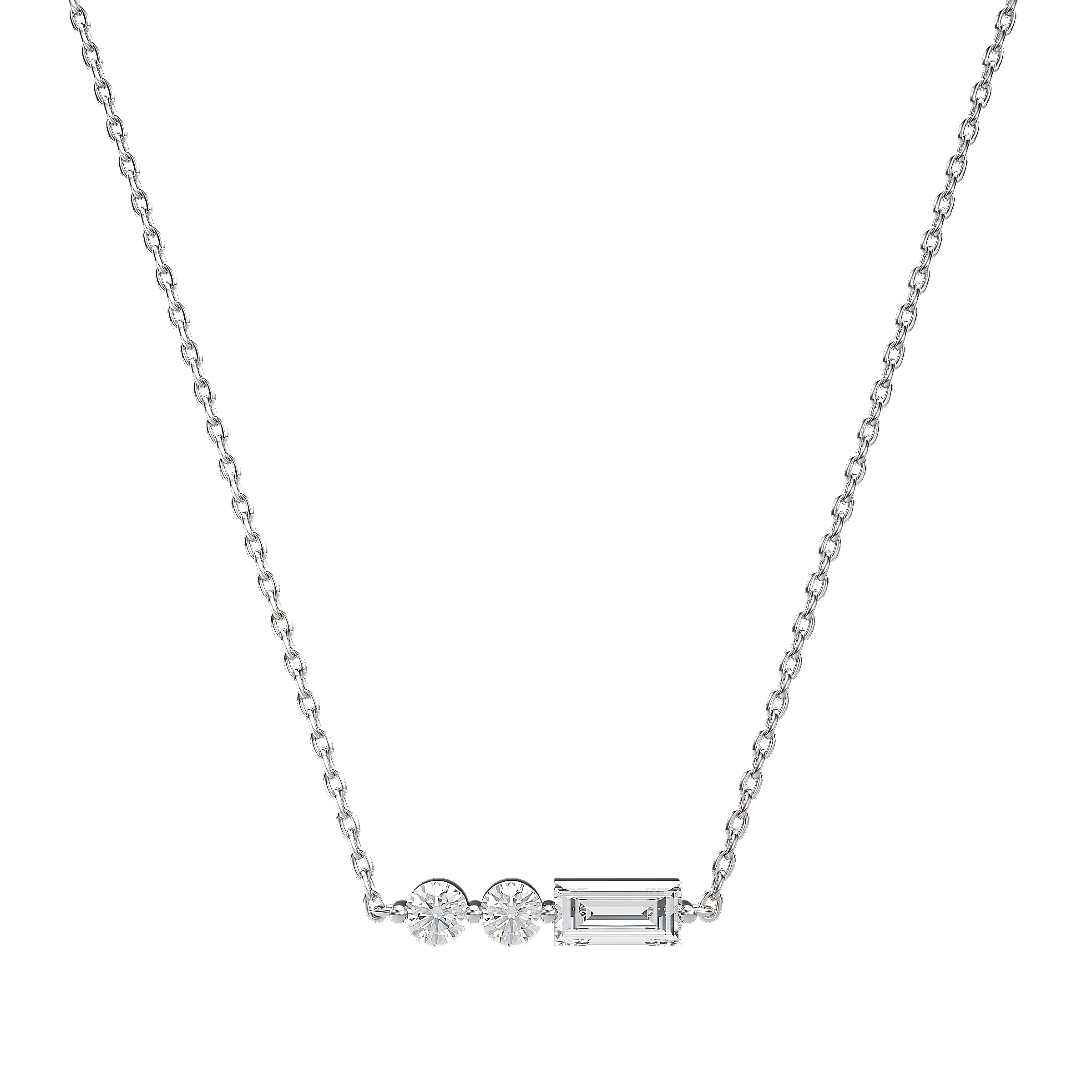 Morse Code Initial Necklace - Image 86