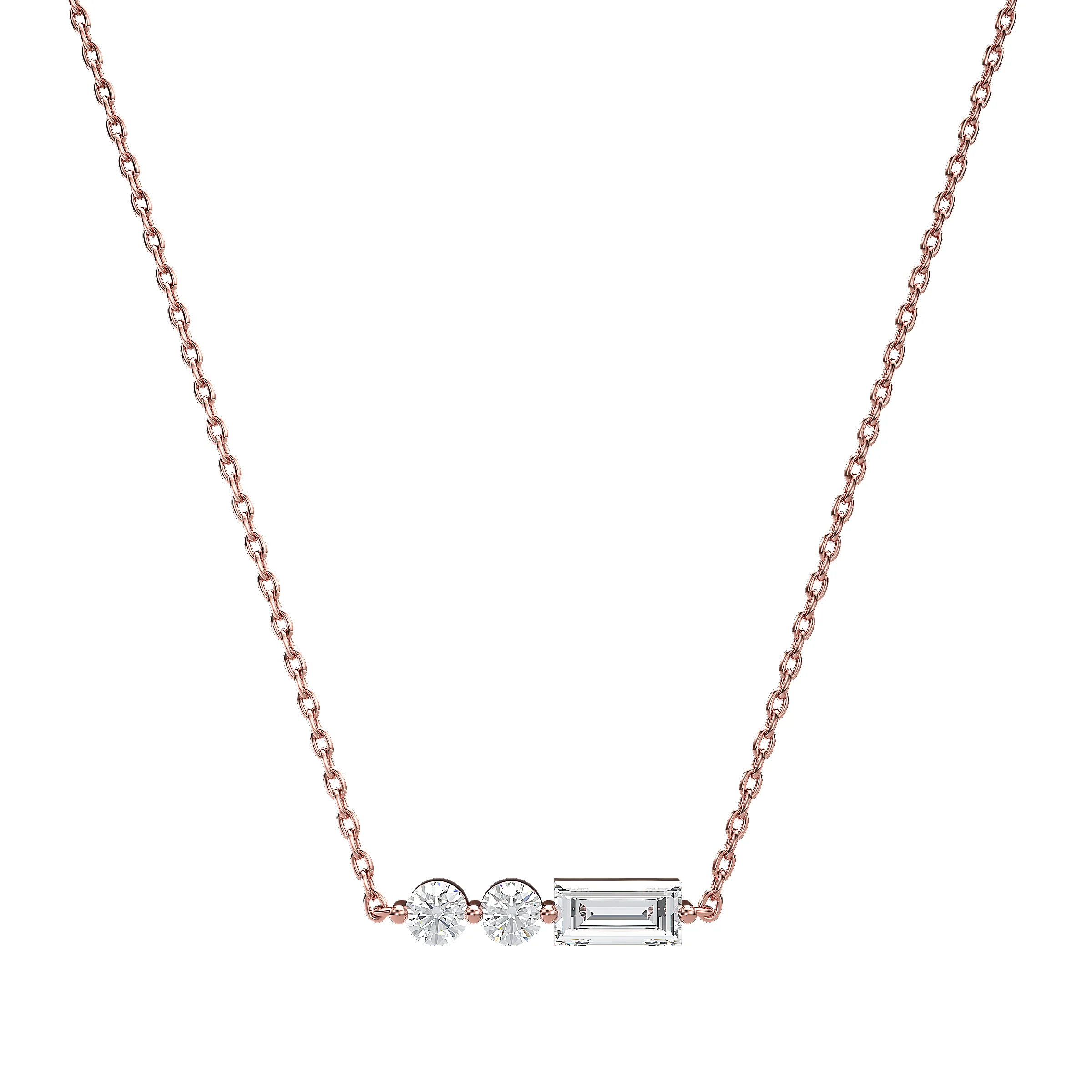 Morse Code Initial Necklace - Image 88