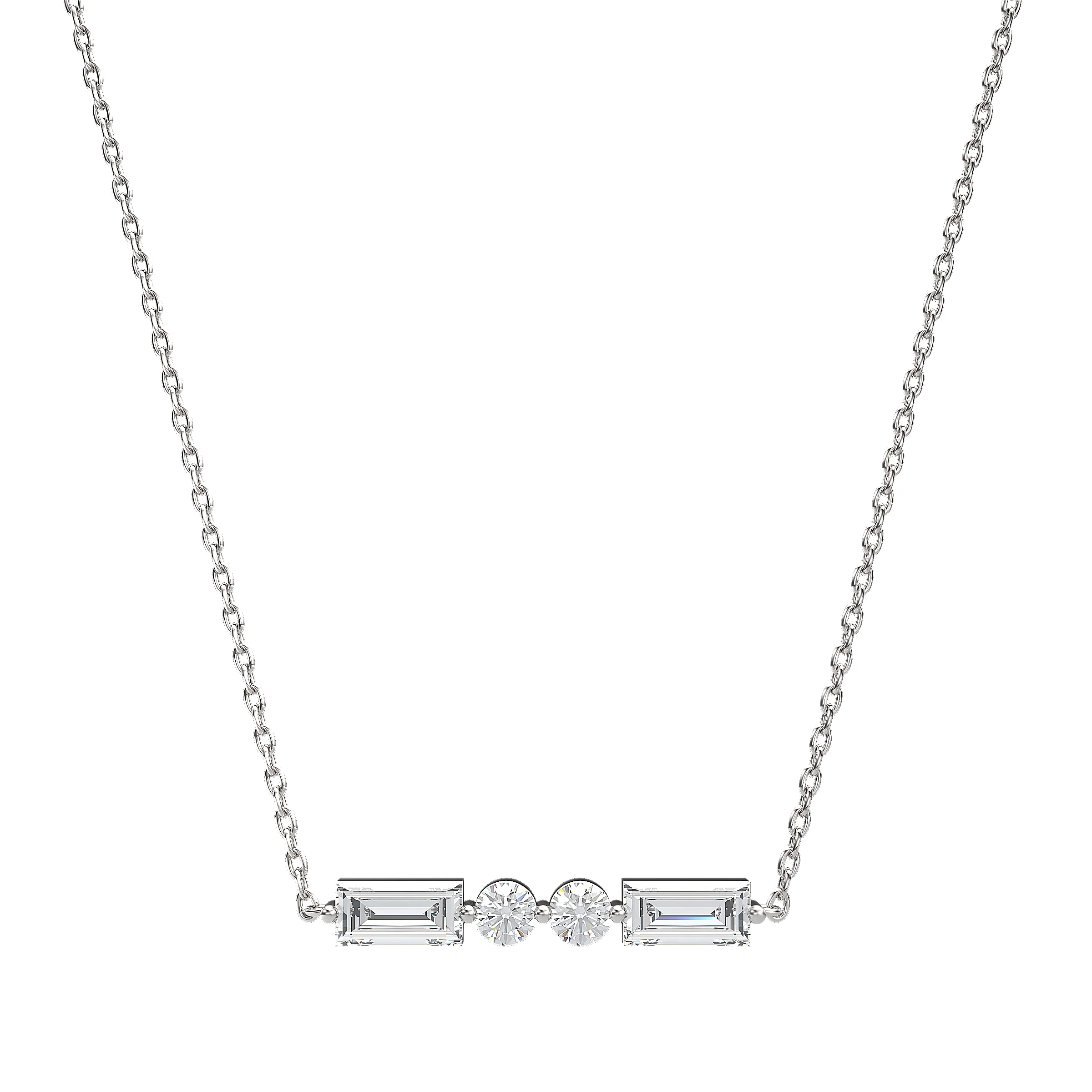 Morse Code Initial Necklace - Image 95