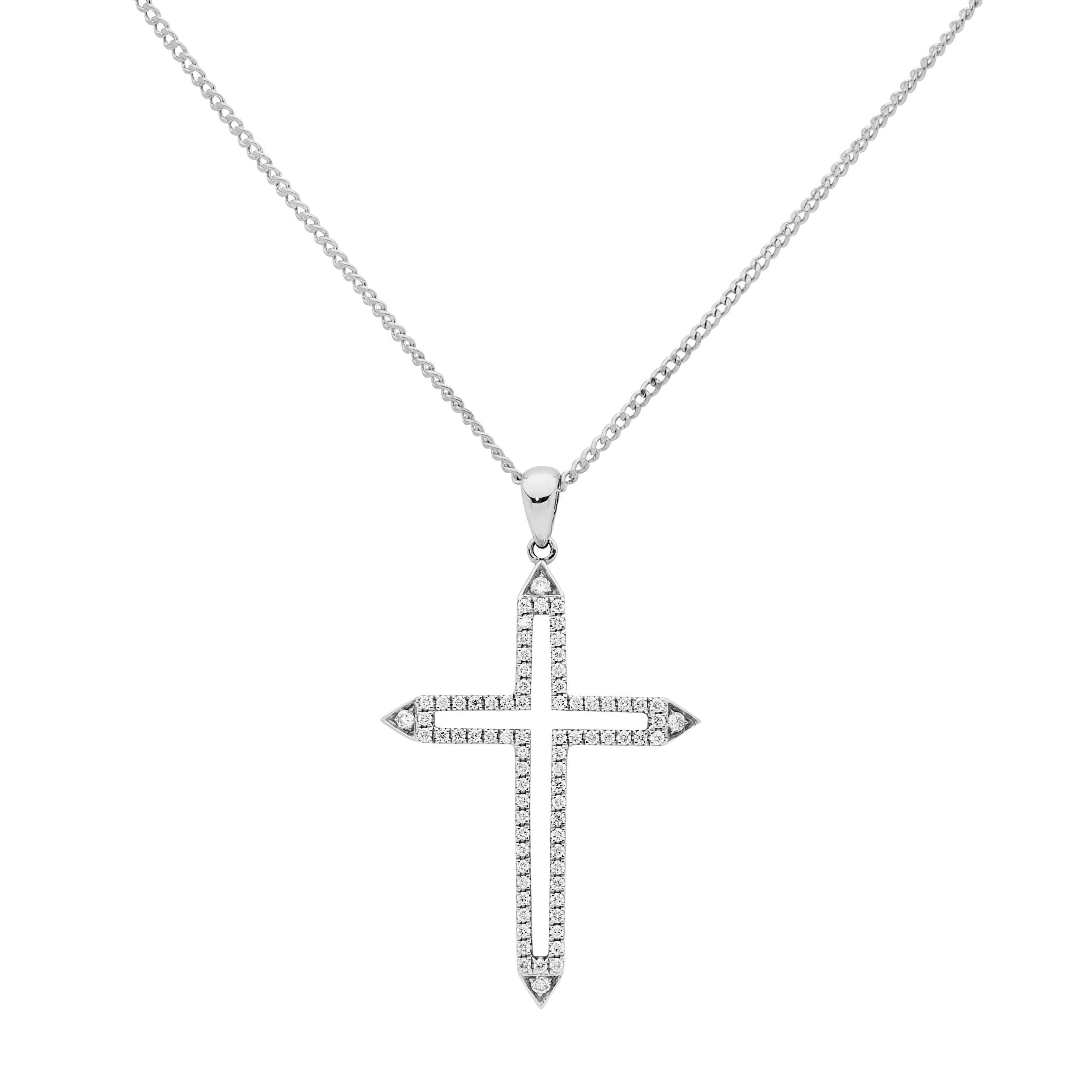 Open Passion Diamond Cross - Image 2
