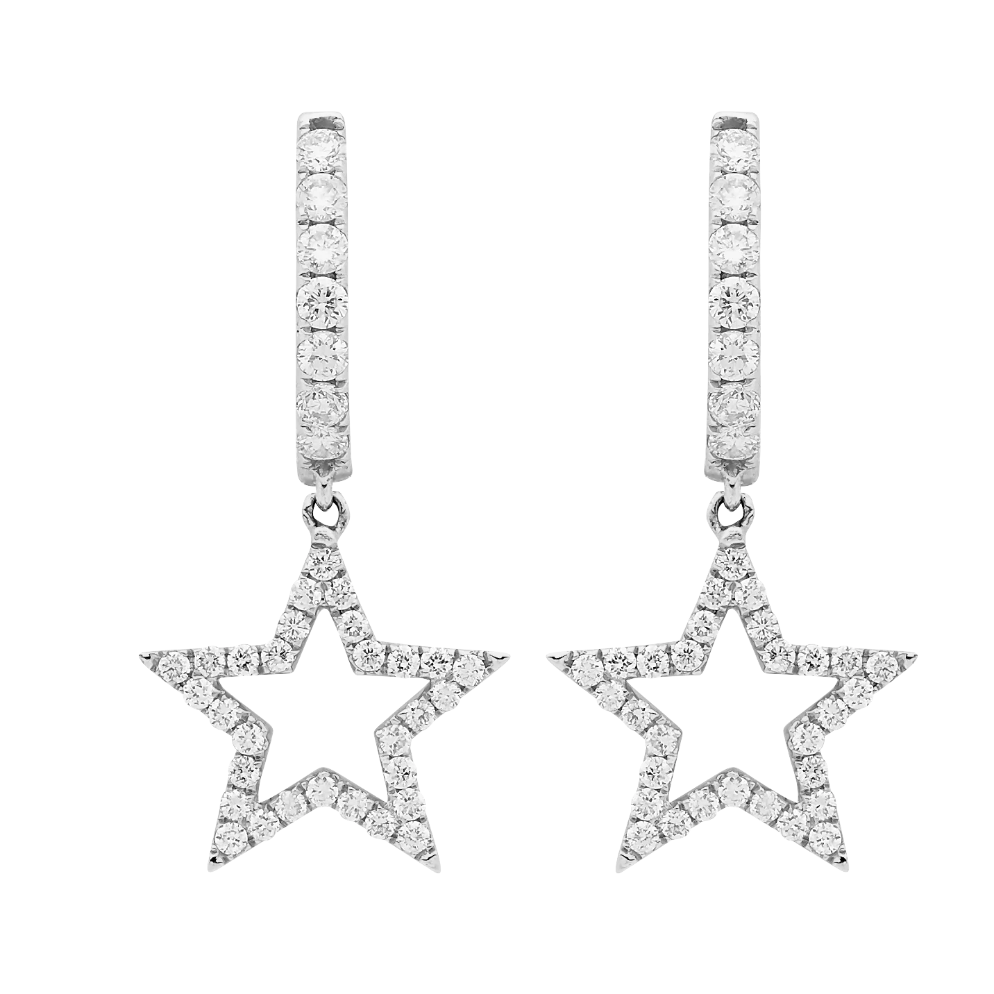 OPEN STAR HOOPS - Image 2