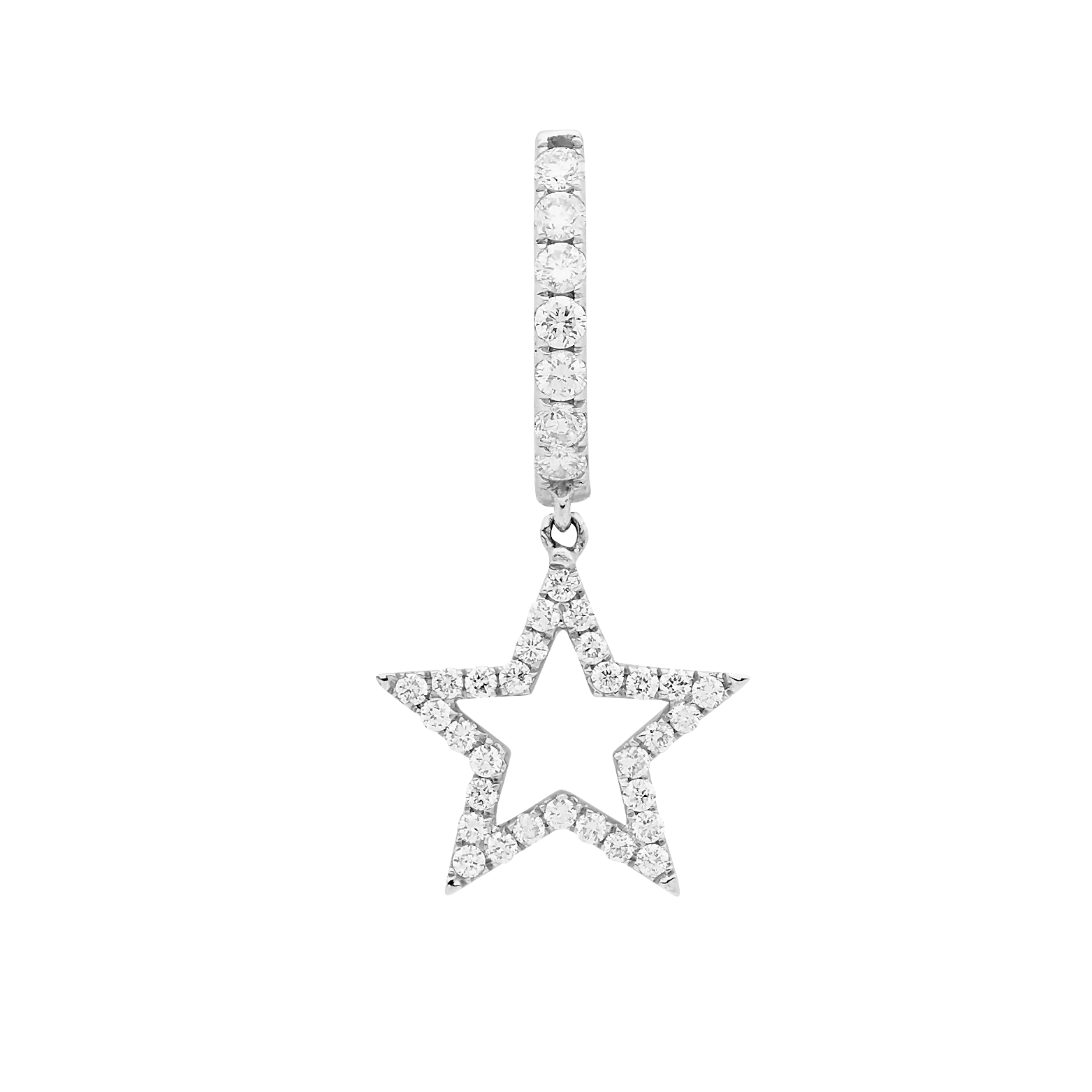 OPEN STAR SINGLE HOOP