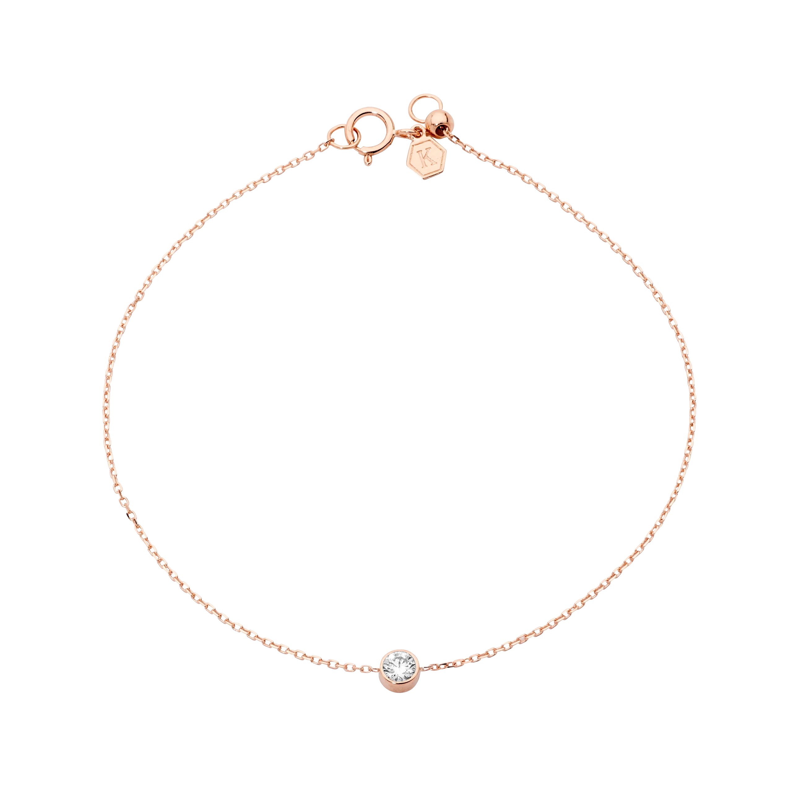 Petite Diamond Birthstone Bracelet - Image 3