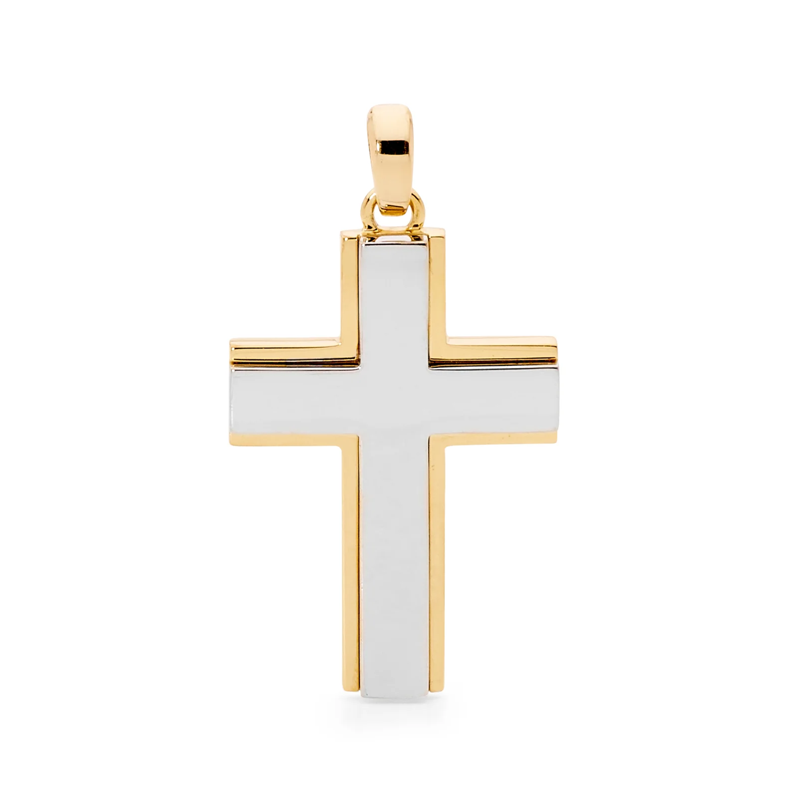 Refined Two-Tone Latin Cross