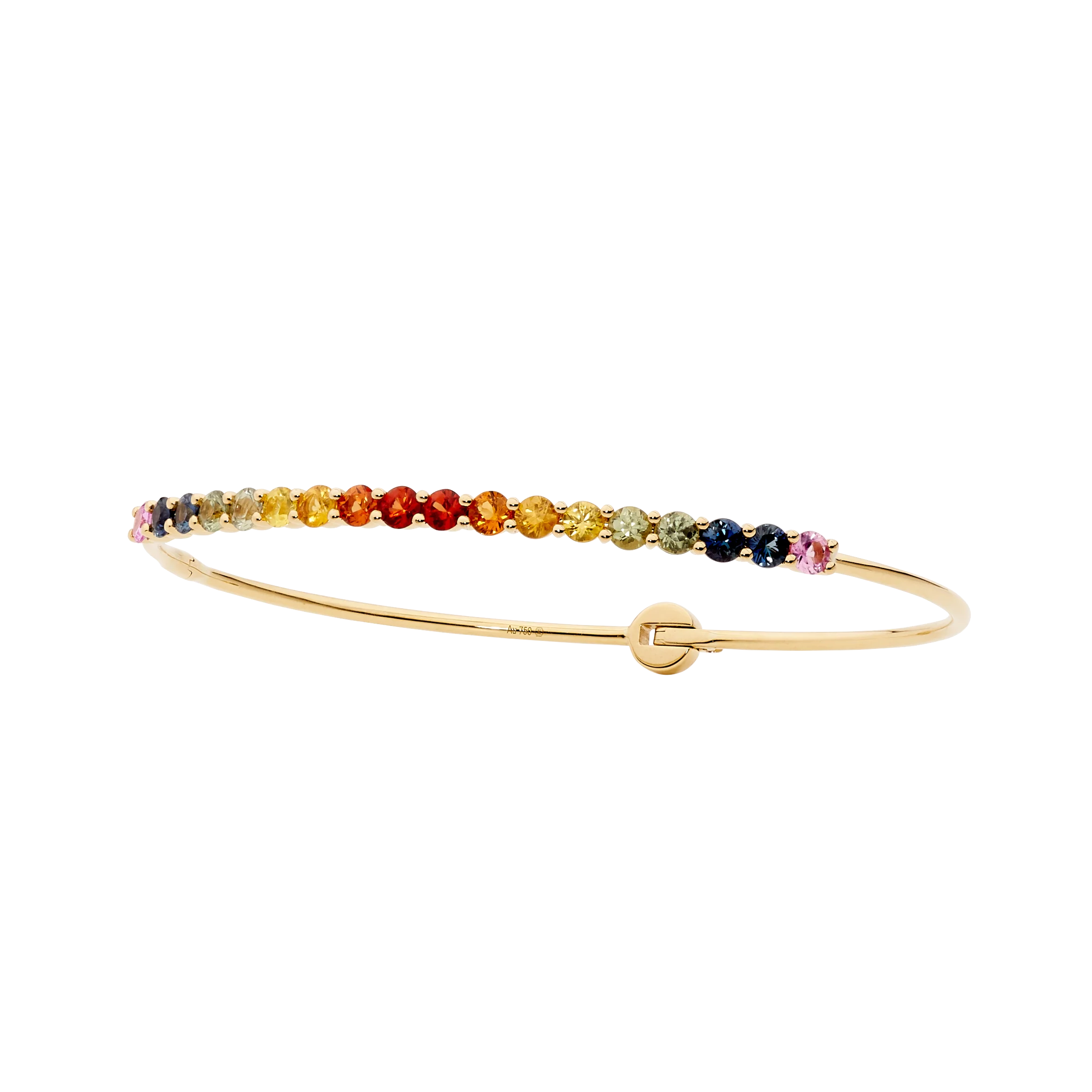 Sapphire Rainbow Bangle