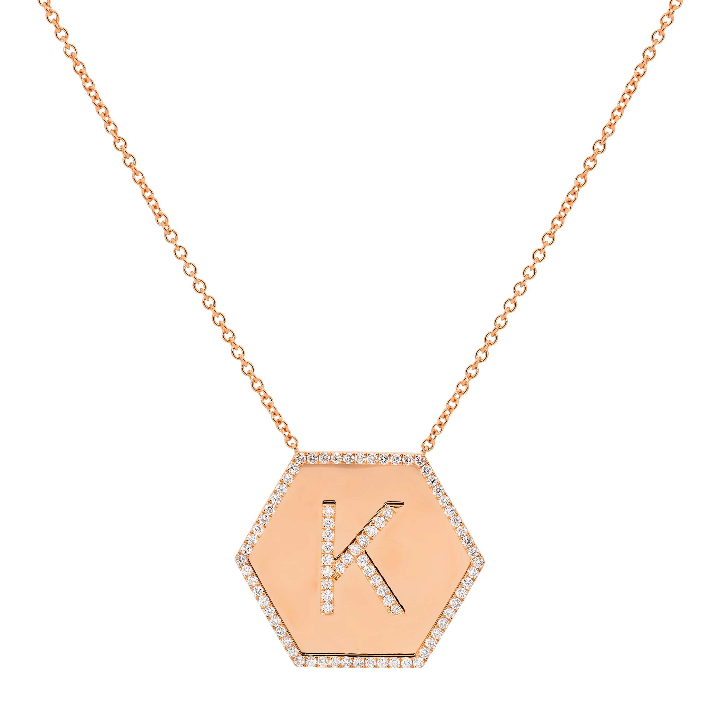 Statement K Necklace