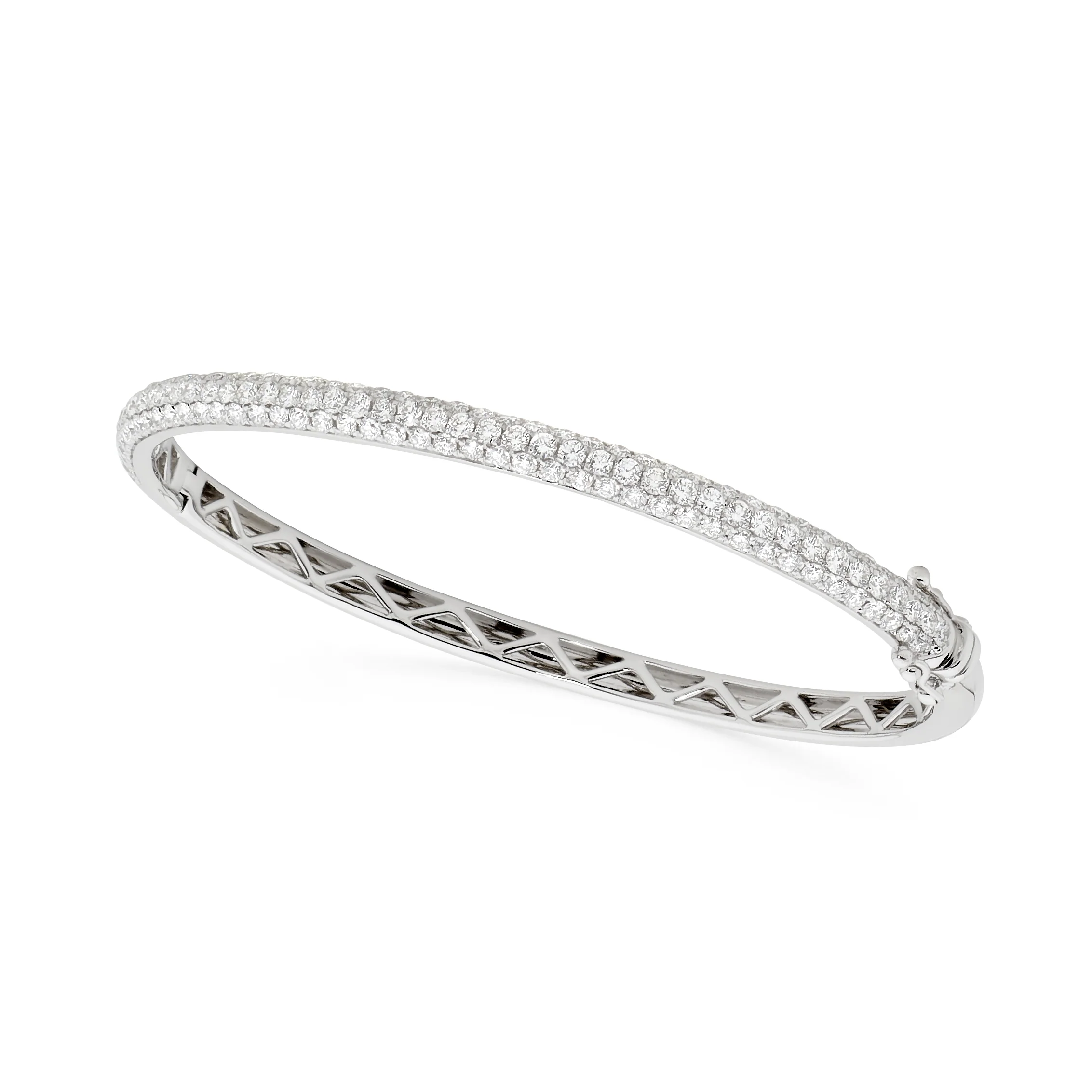 Statement Pave Bangle - Image 3