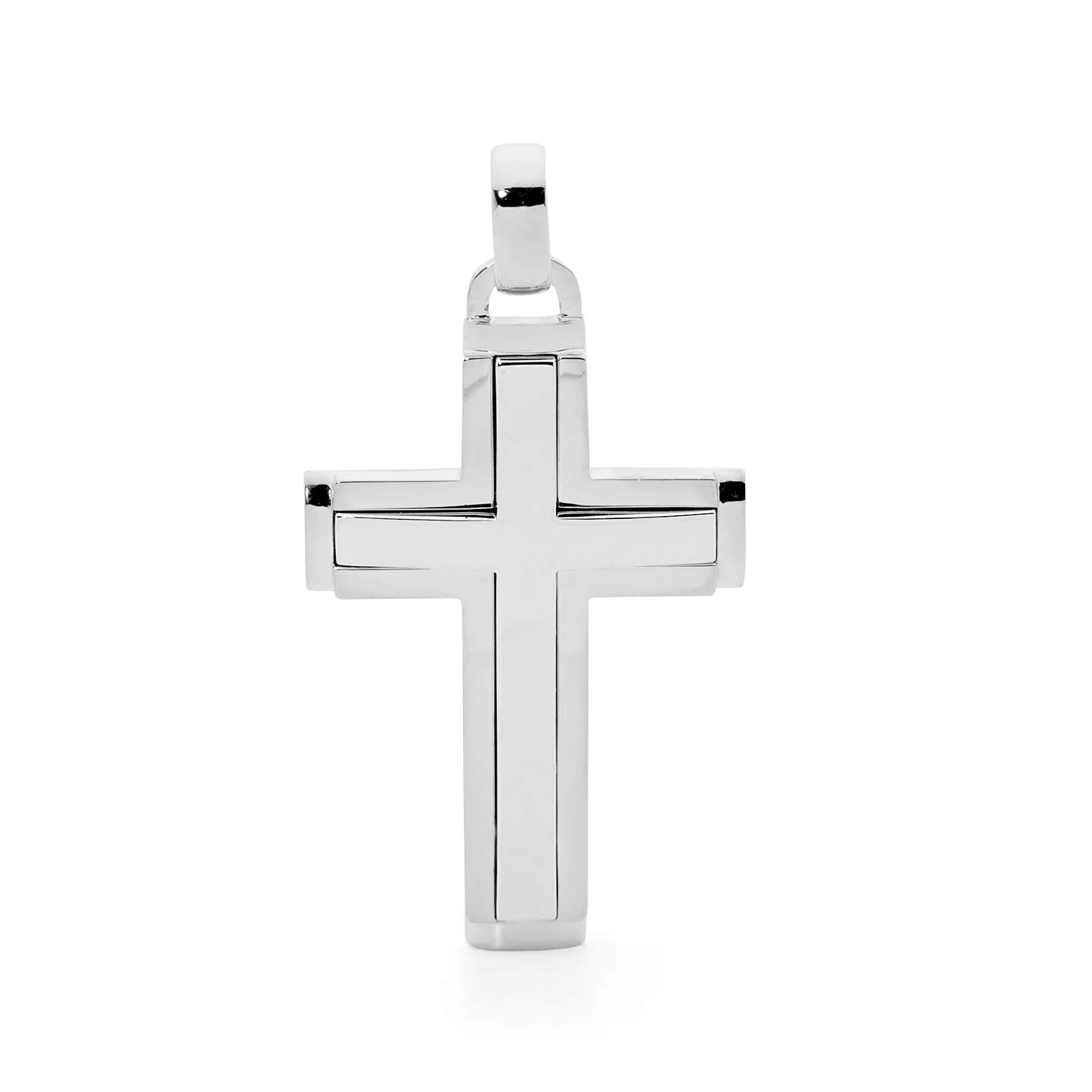 Statement Two-Tone Latin Cross - Image 3
